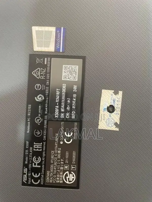 Asus X509 Fa-S3418 Ft Laptop