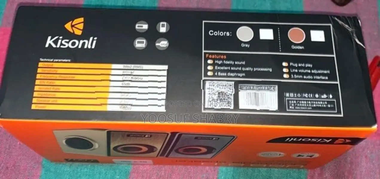 Kisonli T-007 USB Multimedia Speaker