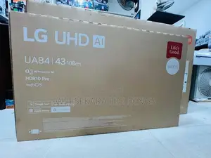 LG 43" UA84 4K UHD AI Smart TV (2025)