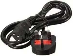 Desktop Computer Power Cable (IEC C13) – UK 3-Pin