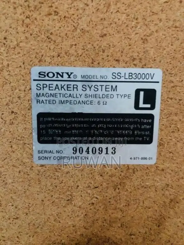 Sony speakers
