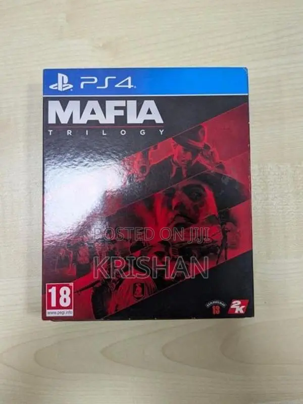 PS4 Game Mafia Trilogy