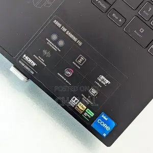 Asus TUF F15 core i5 - 12500H 12th Gen|RTX 3050/4GB|16GB Ram|512GB Nvm