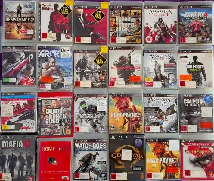 PlayStation 3 with 36 Games