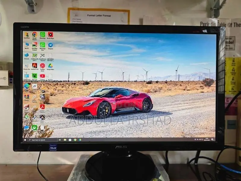 24 Inch 1080p Monitor with Inbuilt Speakers