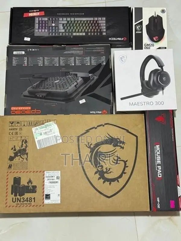 MSI KATANA 15 B13V WITH FULL GAMING SETUP