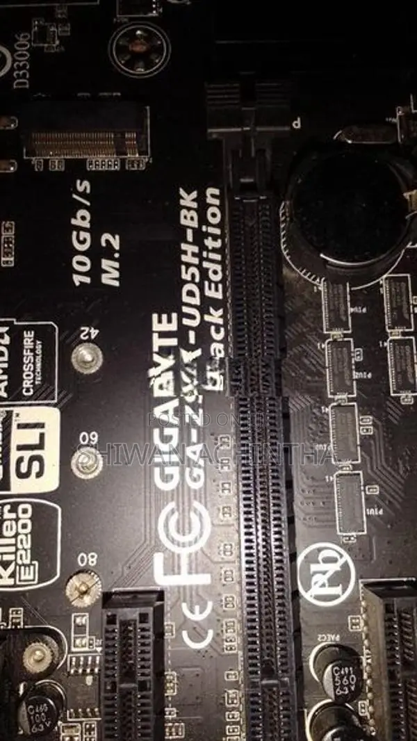 Gigabyte GA-Z97X-UD5H-BK Black Motherboard