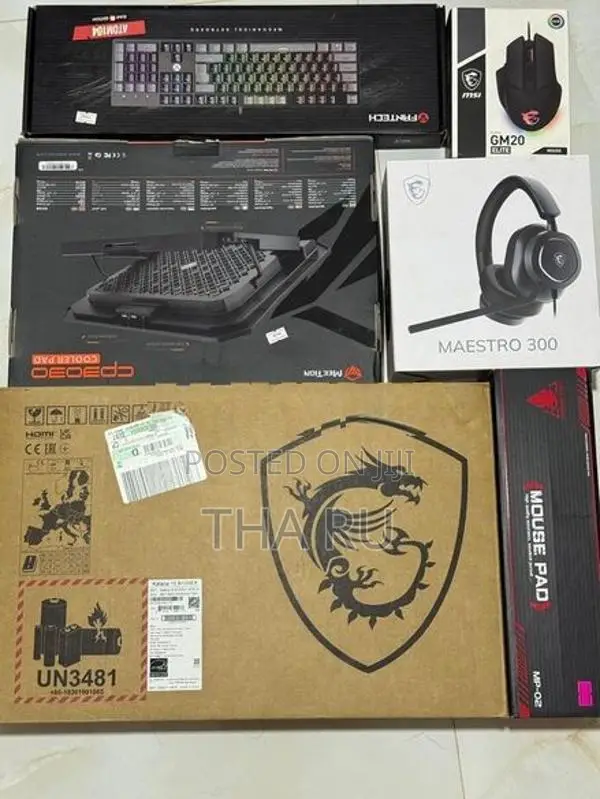 MSI KATANA 15 B13V WITH FULL GAMING SETUP