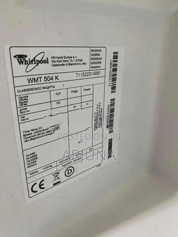 Whirlpool Refrigerator