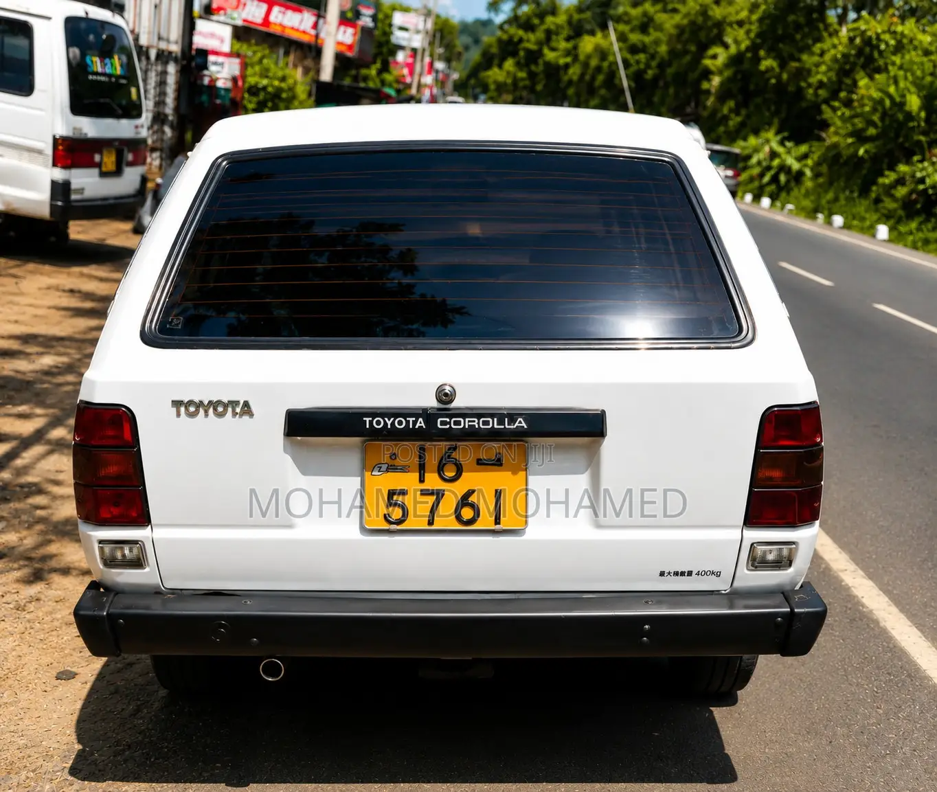 Toyota Corolla Station Wagon 1986 White