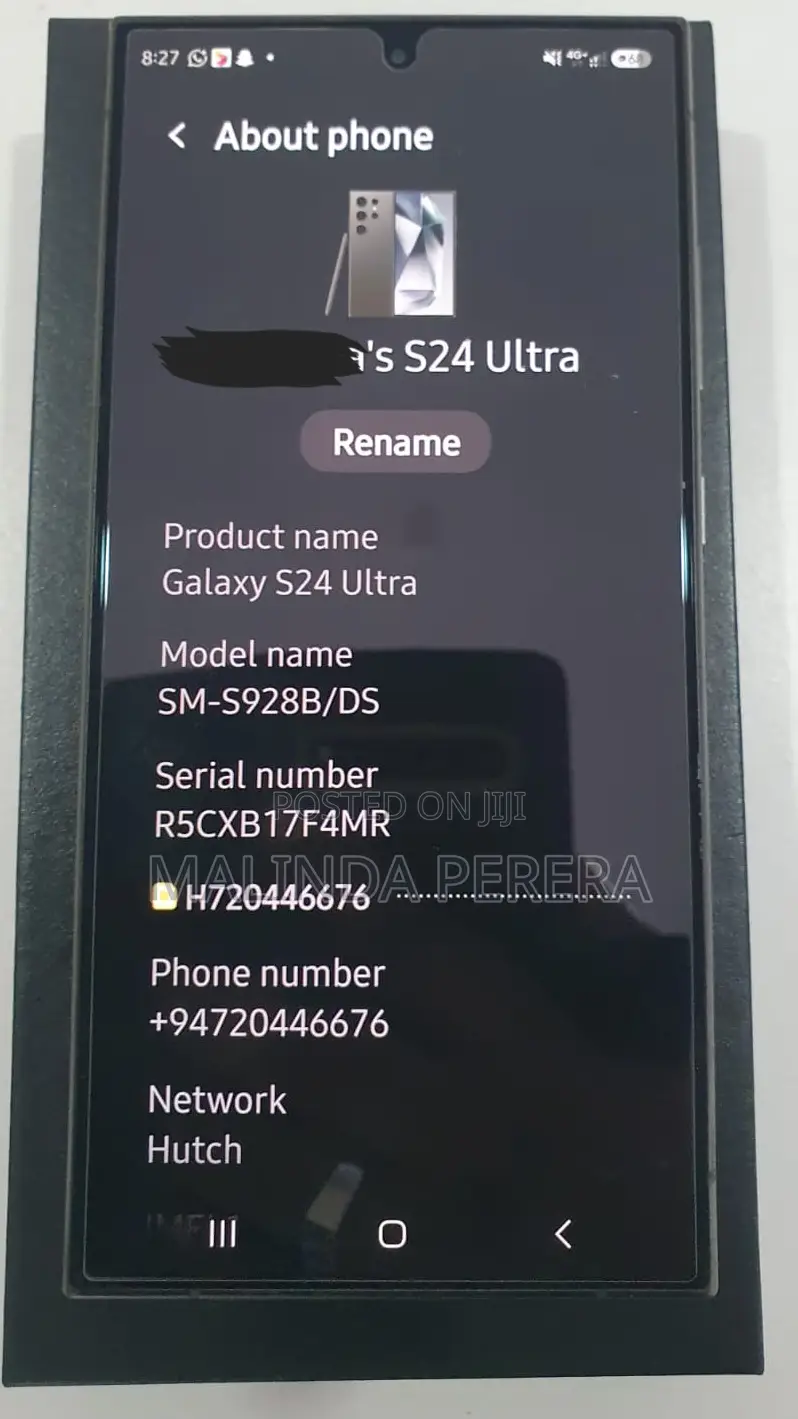 Samsung Galaxy S24 Ultra 256 GB Black