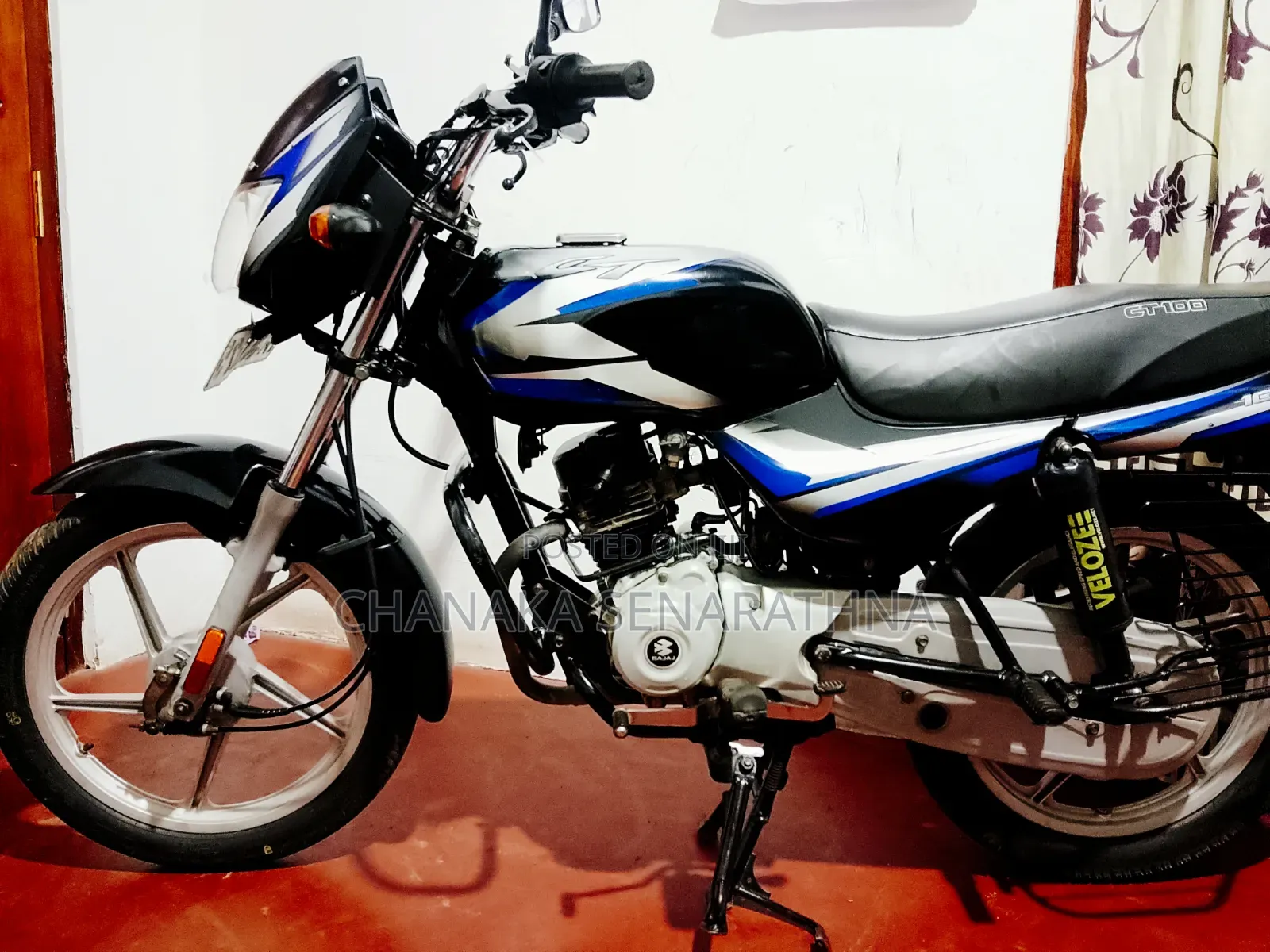 Bajaj CT 100 ES 2021 Blue