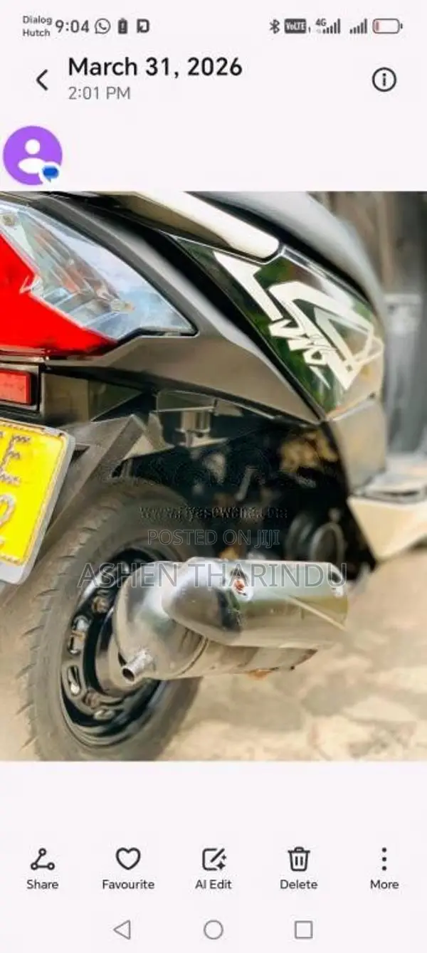Honda Dio 2016 Motorbike (Used)