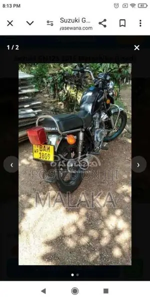 Suzuki GN125 2013 motorcycle Unregistered (Recondition)