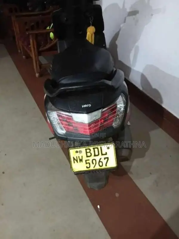 Hero Dash 2016 Motorbike (Used)