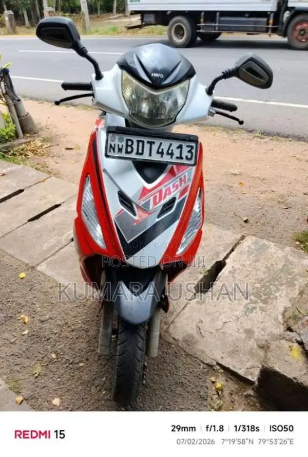 Hero Dash 2016 Motorbike (Used)