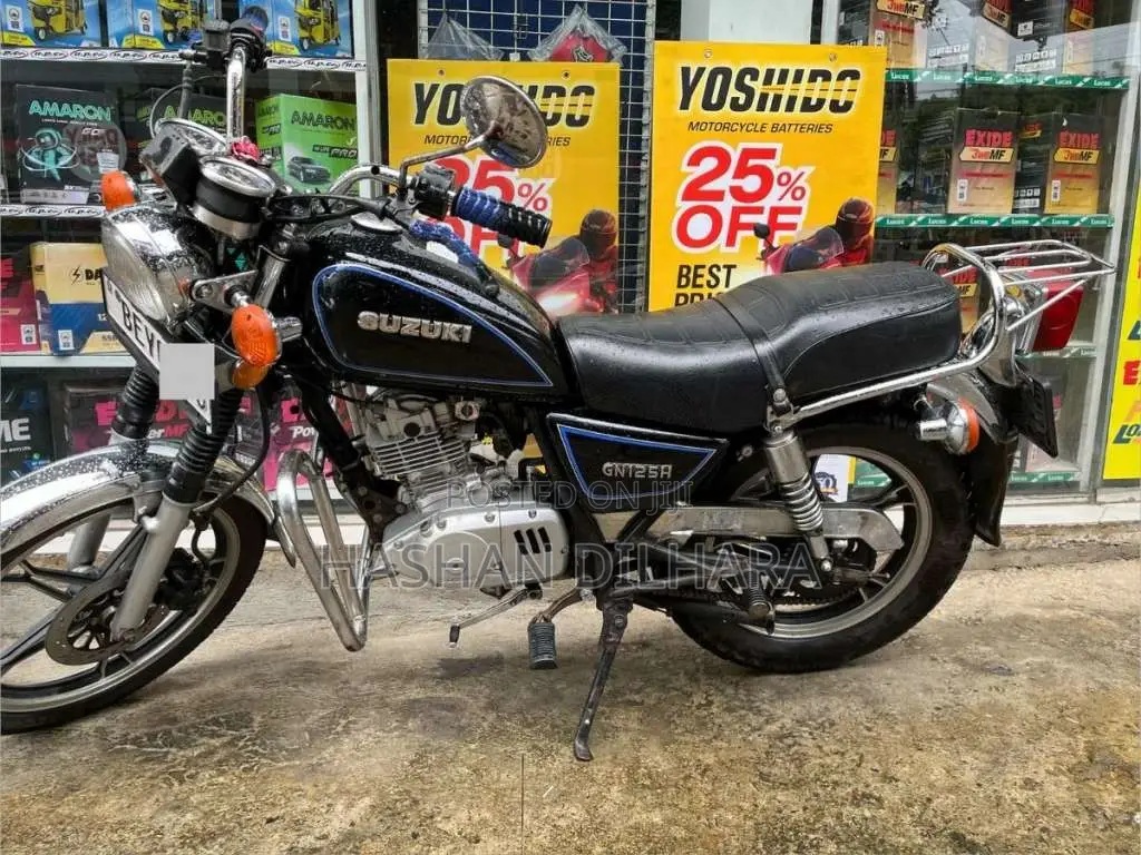 Suzuki GN125 2016 motorcycle (Used)