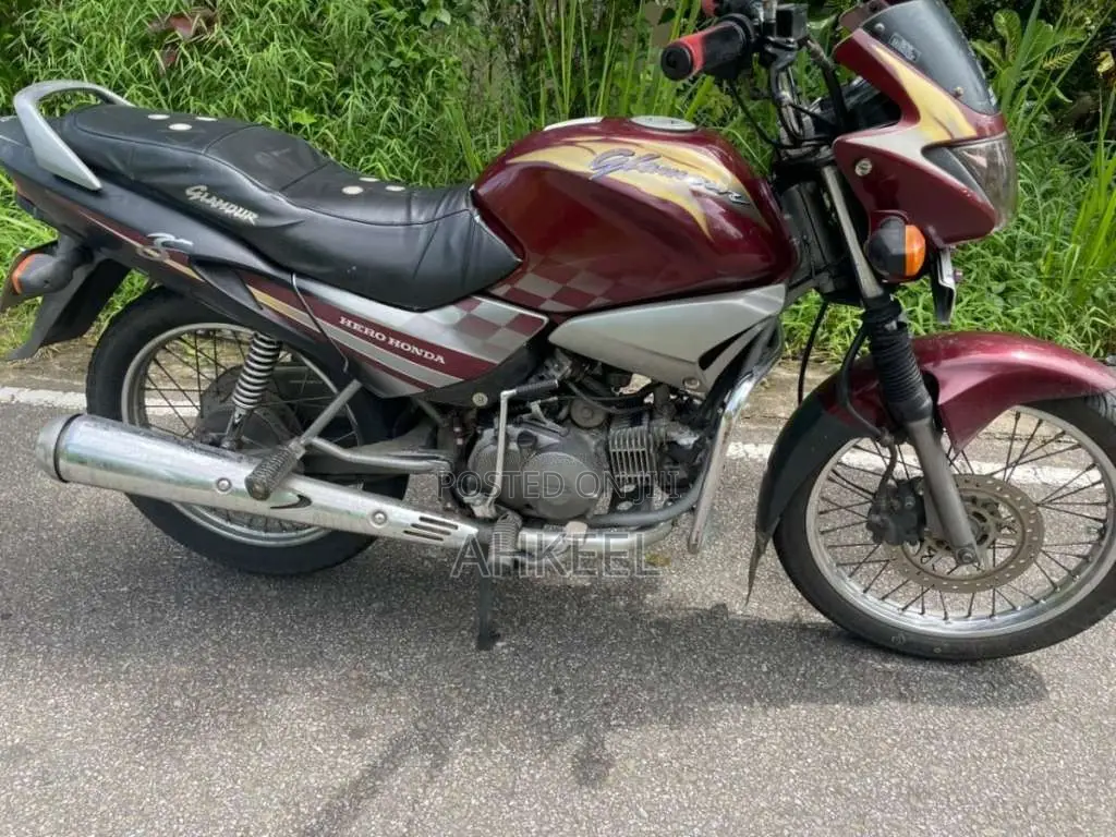 Hero-Honda Glamour 2008 Motorbike (Used)