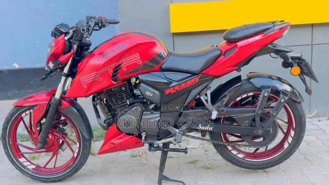 TVS RTR 2017 Motorbike (Used)