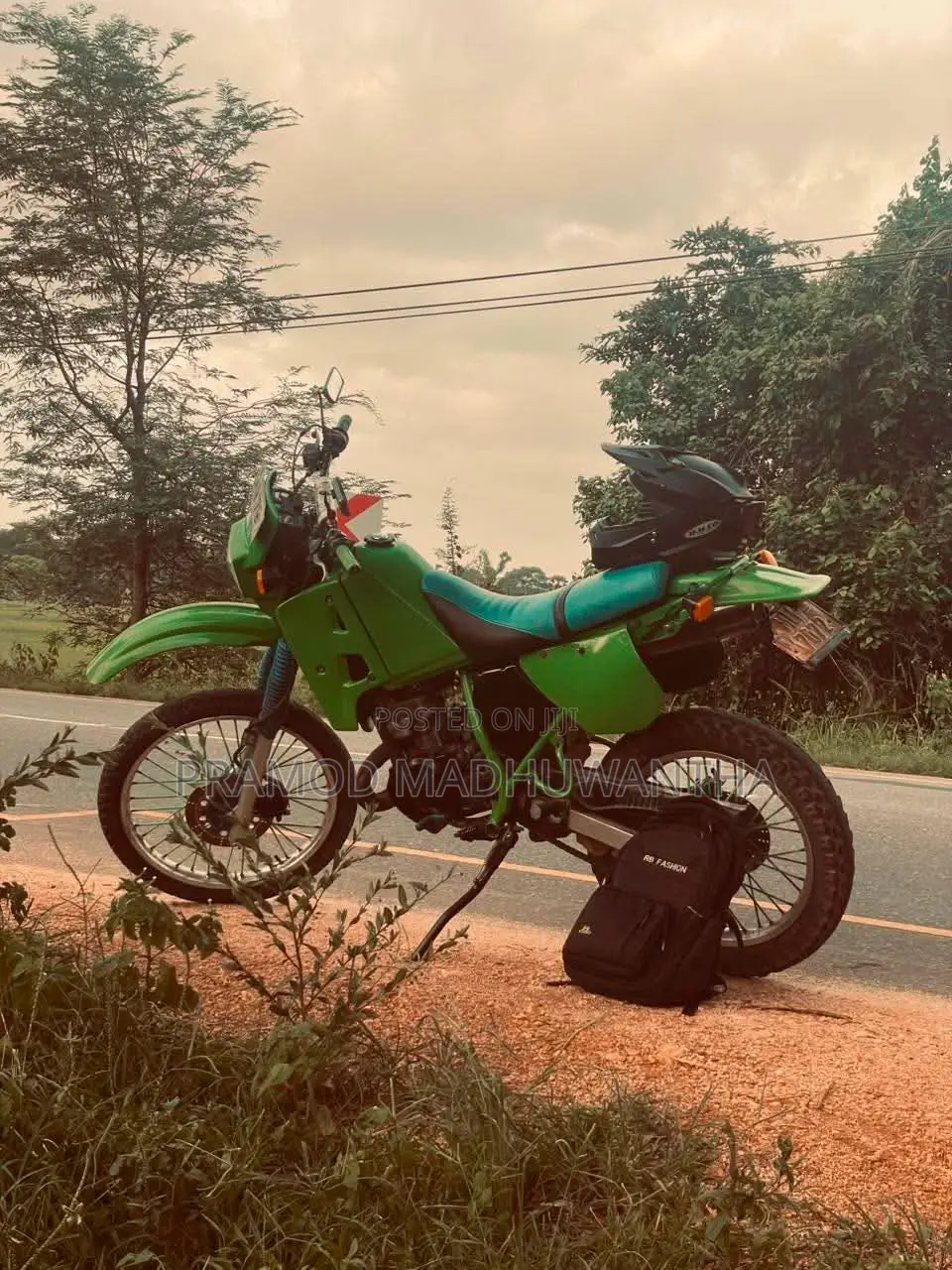 Kawasaki KDX 2001 Green