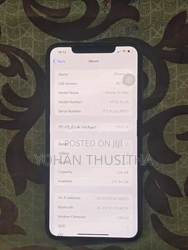 Apple iPhone XS Max (Used)