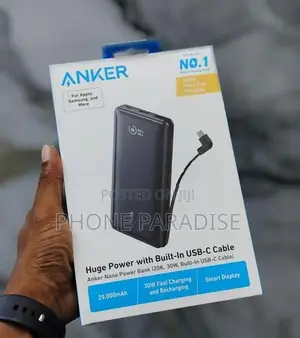 Anker Nano Power Bank 20000 Mah 30 W