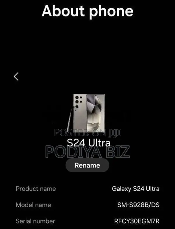 Samsung Galaxy S24 Ultra (Used)