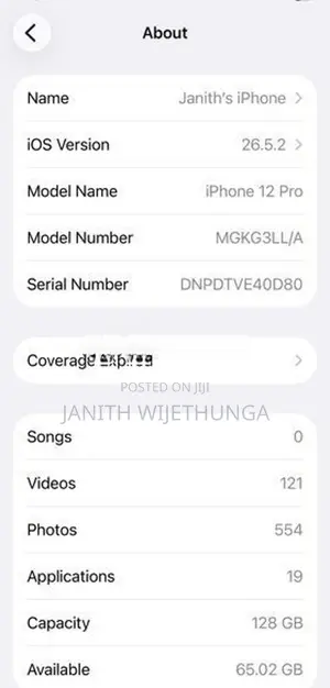 Apple iPhone 12 Pro (Used)