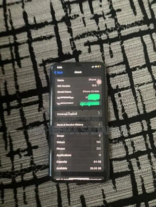 Apple iPhone XS Max 64GB (Used)