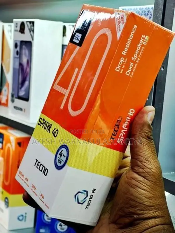 Tecno Spark 40 (6/128GB) (Brand New)