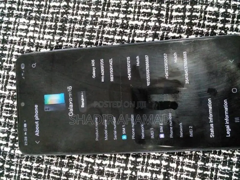 Samsung Galaxy A06 (Ex upgrade phone) (Used)
