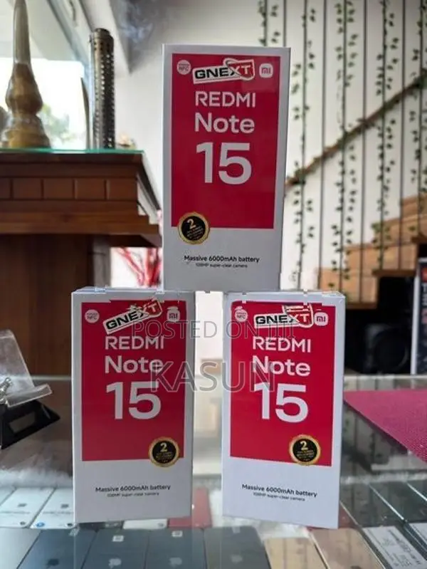 Xiaomi Redmi Note 15 256GB (Brand New)
