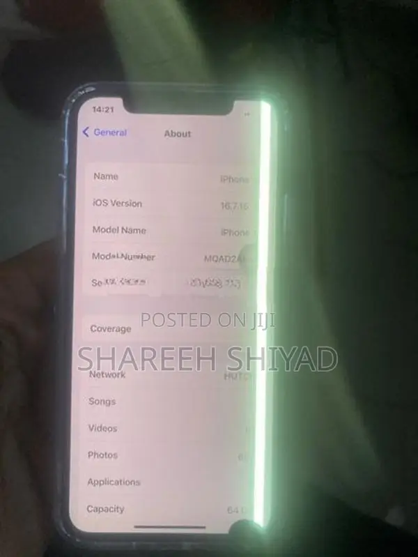 Apple iPhone X (Used)
