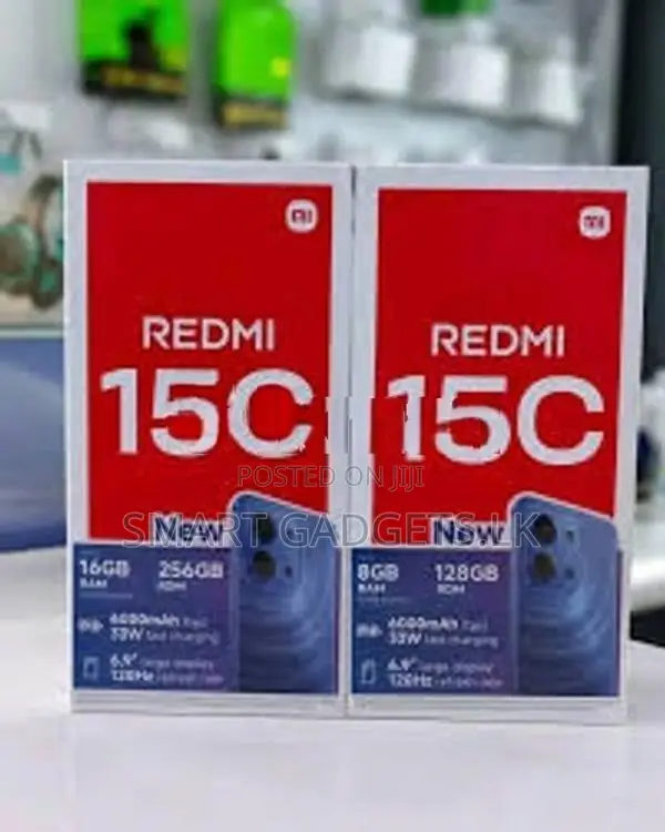 Xiaomi Redmi 15C 4GB RAM|128GB| (Brand New)