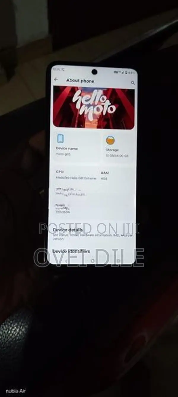 Moto G5 4GB 64GB (Used)