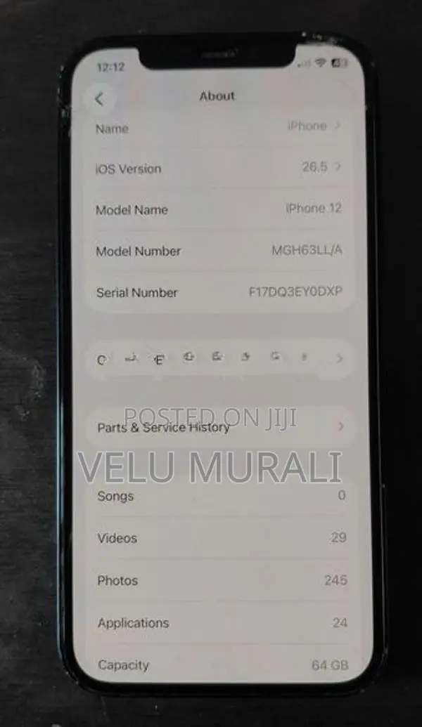 Apple iPhone 12 Pro 64GB (Used)