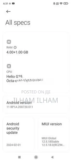 Xiaomi Redmi 10A (Used)