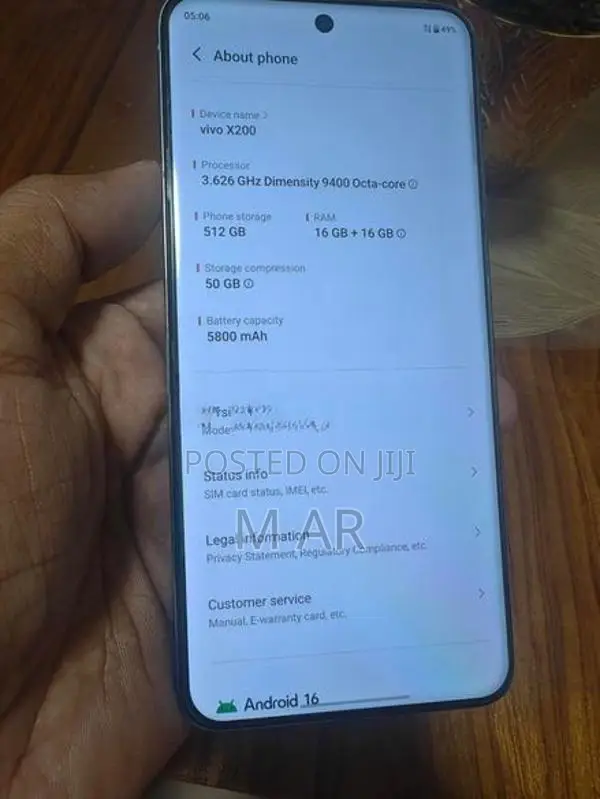 Vivo X200 (Used)