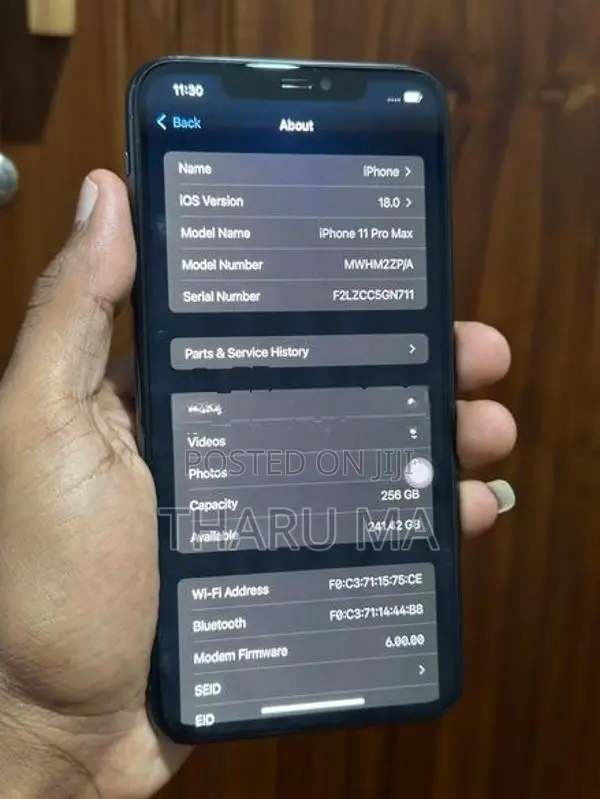 Apple iPhone 11 Pro Max 256GB (Used)