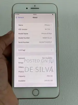 Apple iPhone 8 Plus 256GB (Used)