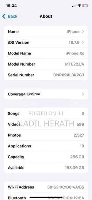 Apple iPhone XS (Used)