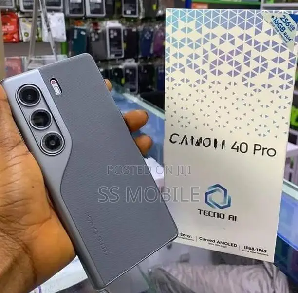 Tecno Camon40 Pro 256GB (Brand New)