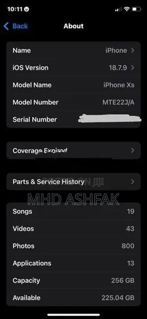 Apple iPhone XS (Used)