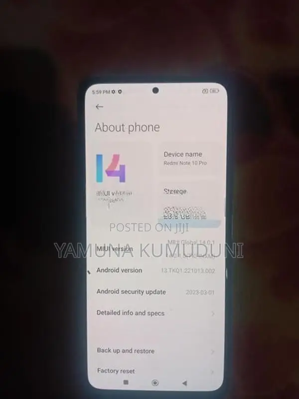 Xiaomi Redmi Note 10 Pro (Used)