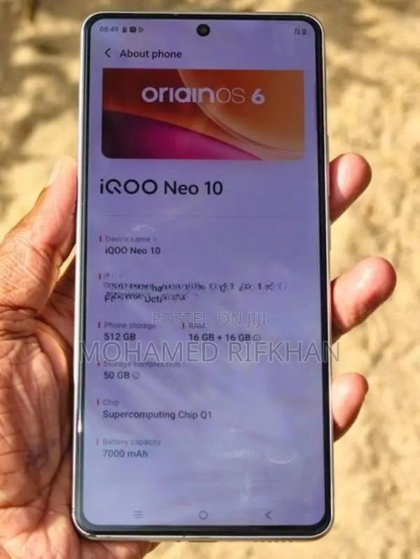 iqoo Neo 10 16GB | 512GB (Used)