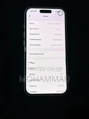 Apple iPhone 16 (Used)