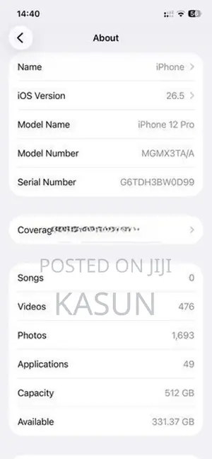Apple iPhone 12 Pro (Used)