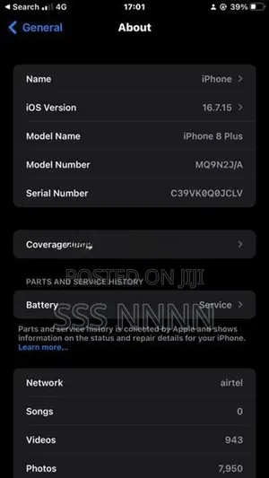 Apple iPhone 8 Plus (Used)