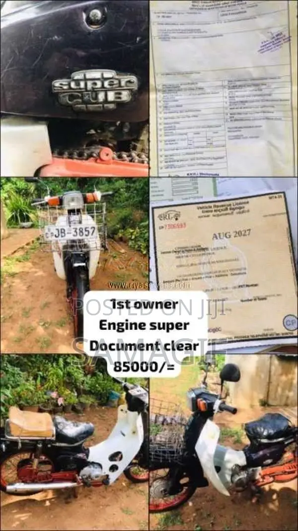 Honda Jalin 2004 Motorbike (Used)