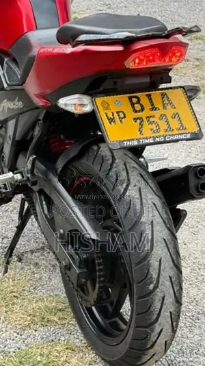 TVS Apache 2018 Motorbike (Used)